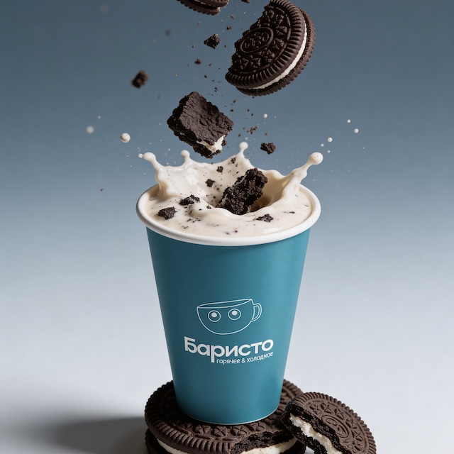 Новые молочные коктейли от Баристо